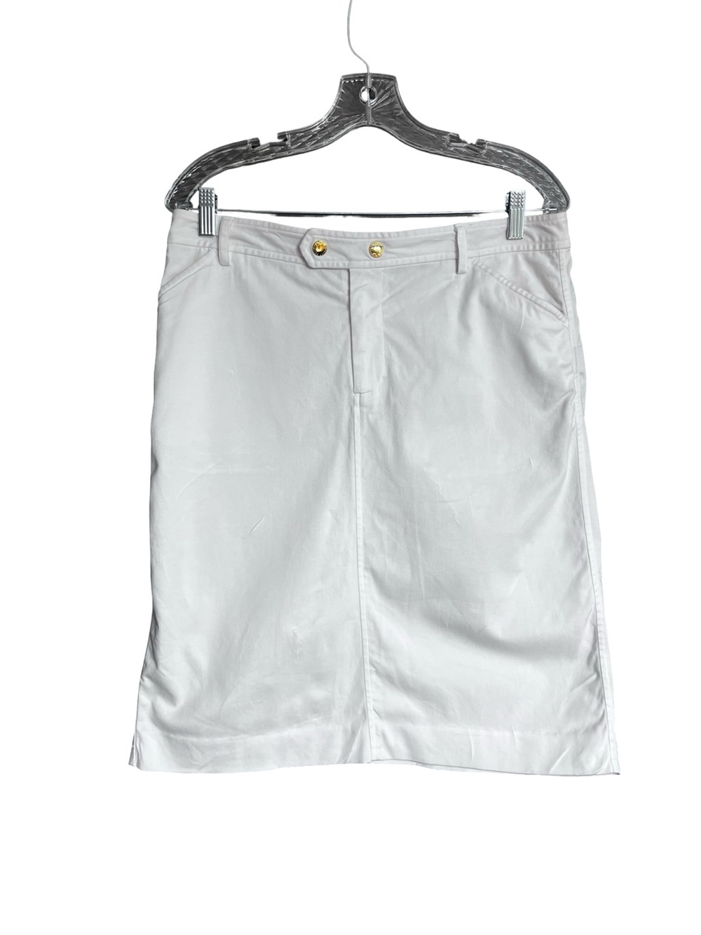 Classic Lauren Ralph lauren White Women’s Knee-Length Skirt